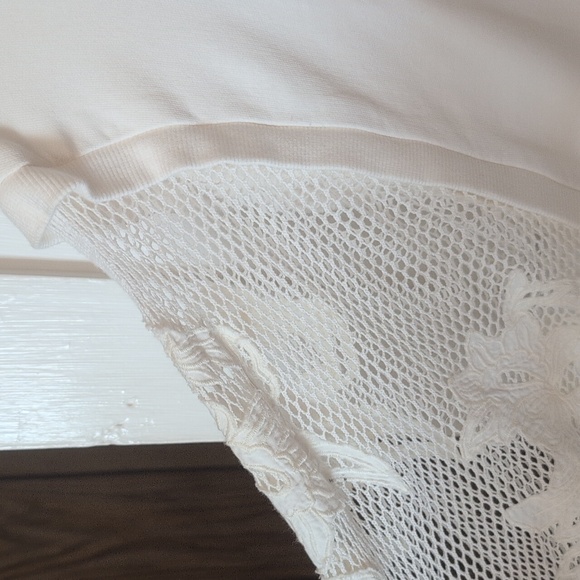 by Anthropologie Embroidered Cutwork Sweatshirt - Picture 8 of 8